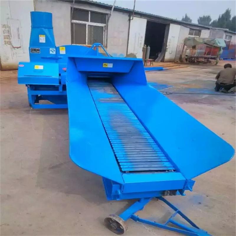 皇竹草牧DHP草切草揉丝机大型自动料铡草机进玉家用米秸秆粉糠机