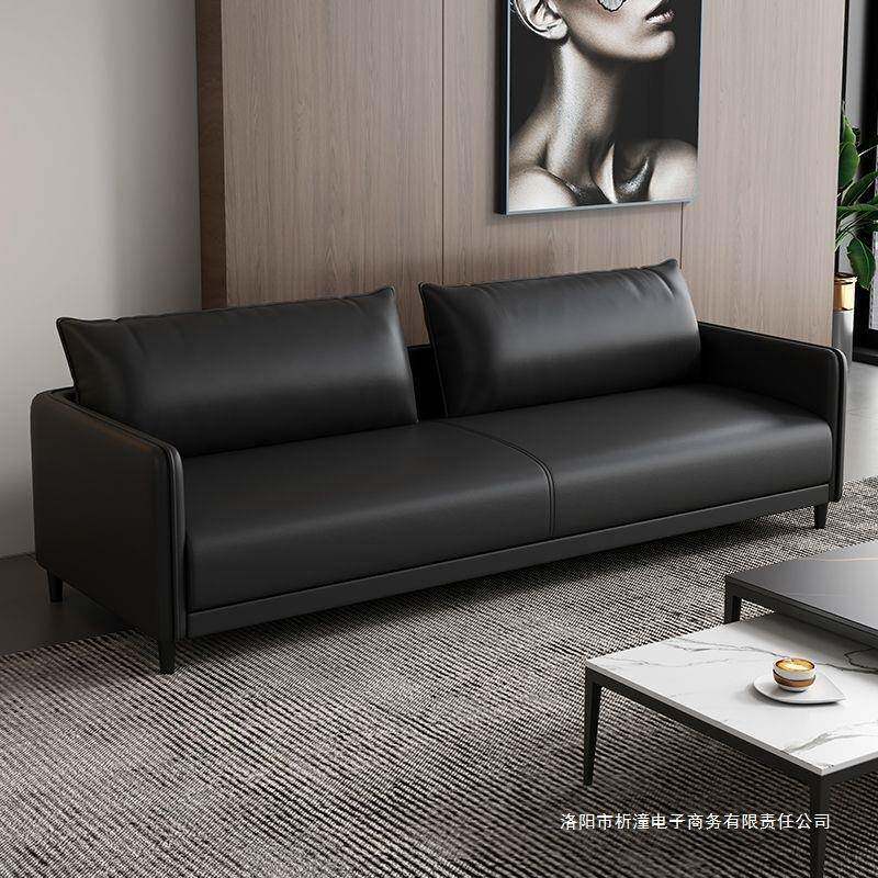 办公沙发公商务接待现约小型会客洽谈皮沙发办室沙发无品牌/茶几