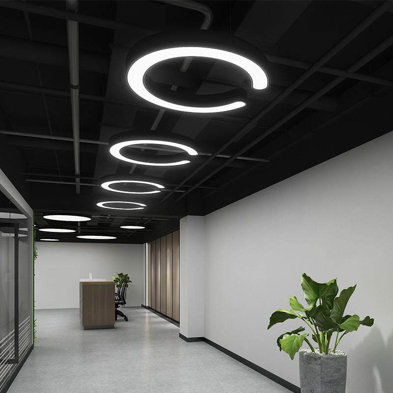 设师造型灯具创店意个性计网咖办公室健铺身房服装..美发工业风吊