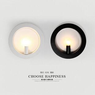 简约创意壁墙灯led酒店工程铁艺壁灯走廊通室道室内85013书卧床壁