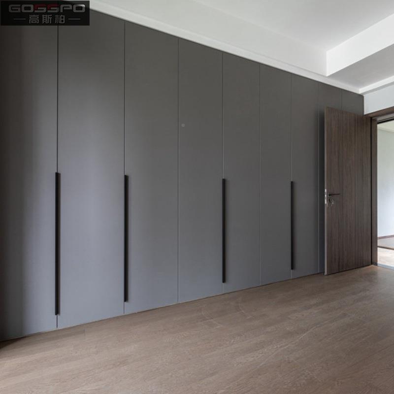 全欧室式白色实木整体衣柜卧GSP-0002家装屋实木玻璃衣间帽轻奢