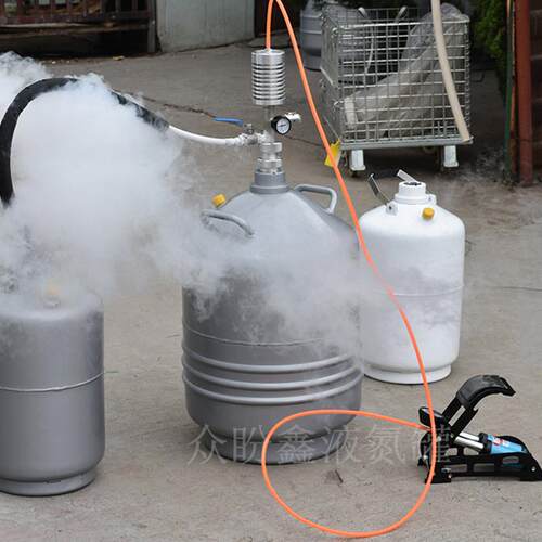氮抽取装置液氮泵液氮自加式踏泵适合脚2YDB-B0液压升50mm口径液