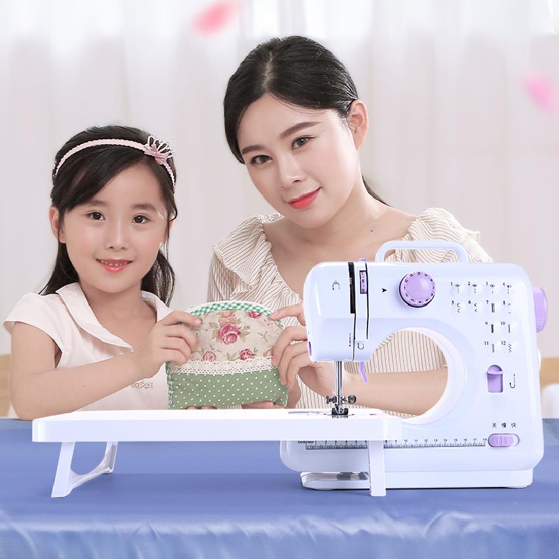 F7669MS50WYV0家用电动缝纫吃厚55裁缝台机式家庭小型带多
