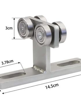 轮销T型四轮吊工业滑轮组件槽钢轨道装滑轮热四YYR重型高承重