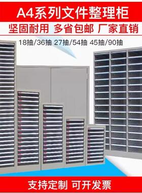 a4文件柜资料纳效率柜多层资料柜档案收纳柜票柜据收抽DD16屉式凭