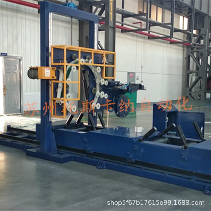 江苏钢带缠包绕包机钢绞线缠绕打包机钢卷缠绕机装立式铜卷装OFH