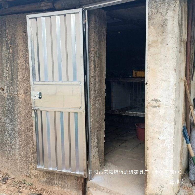 楼厂舍家简直销厂家201/162304不锈钢门波浪板宿厕所阳台梯易门