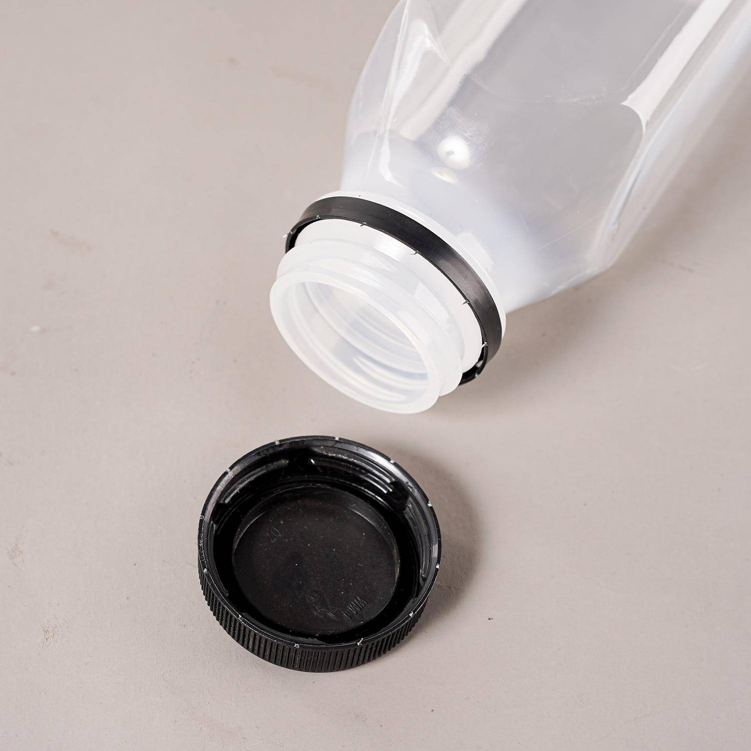 耐高温3MAVm50ml-耐4料00l方形半透明塑料瓶热瓶子玉米汁塑瓶外卖