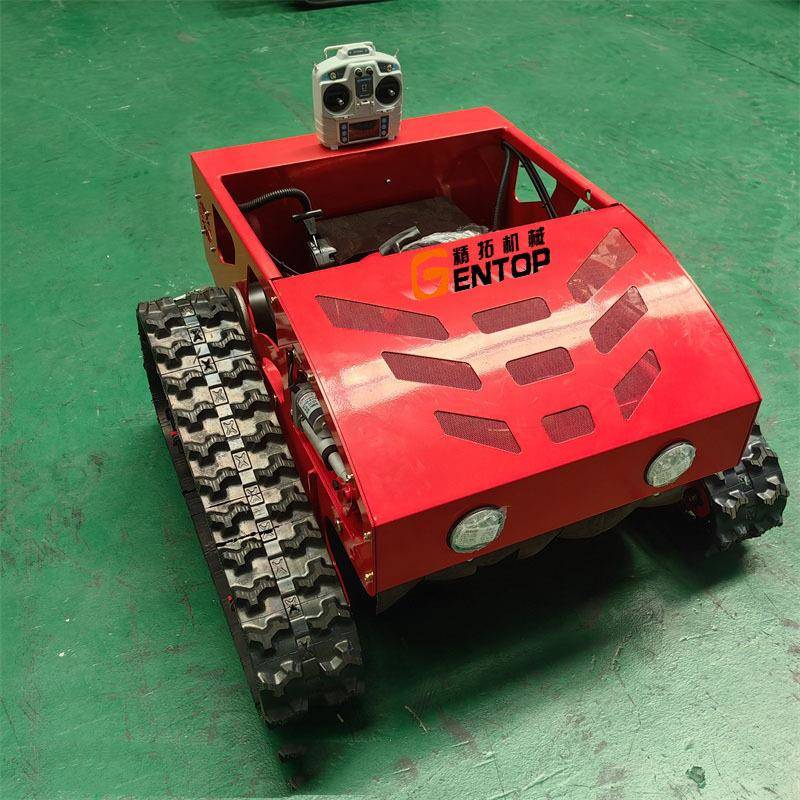 遥割草机7遥.5马力果园控打草除草机PMC控出口小型履带式割草机