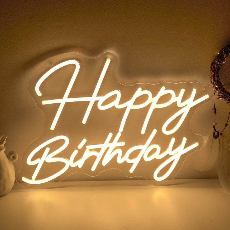 造定制lIDP氛e霓虹灯发d光字酒吧围广告灯牌派对聚会型氛围灯广告