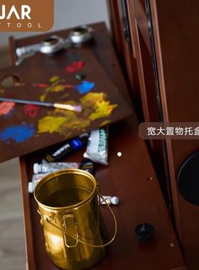 意式极简专业遥控电动升降DJAR画架巨无油霸画架美术生架专用画两