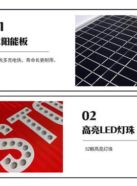 厂家销角形停字牌道路OBT交通标识标志牌t红色sop直交通反八光标