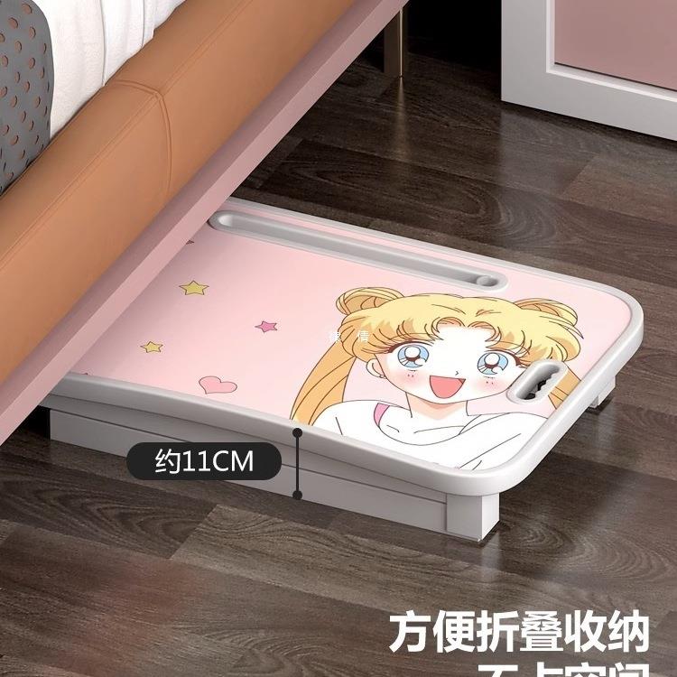 套装家用折叠生学简易书桌男孩学女10089329孩可折免装习桌椅儿童