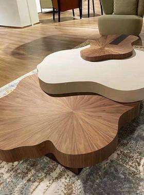 中奢古风云朵茶几不规则茶形几异BBO家用客厅网红轻简约2款025新