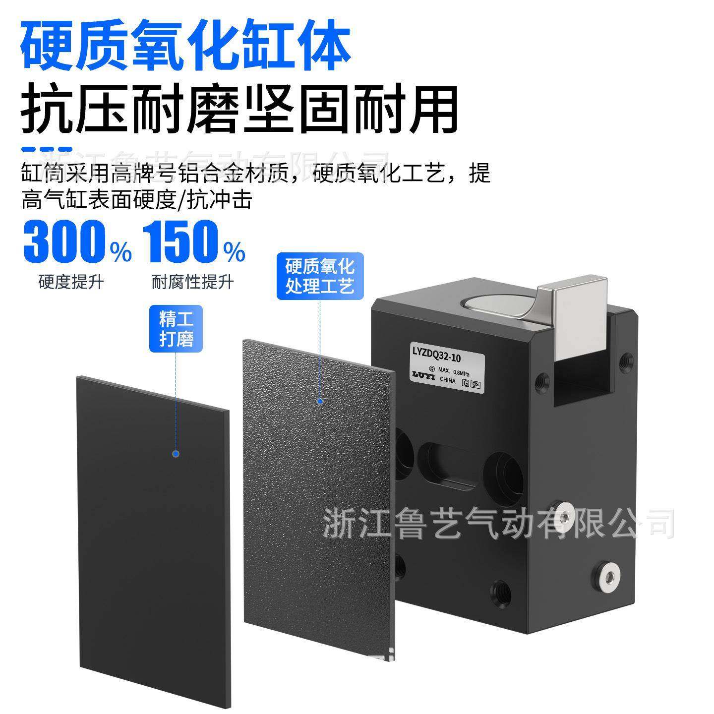 美德乐C无品牌/ZDQC32-0怡和达AT24-SCA-QB-QCC-60-4100止动阻挡