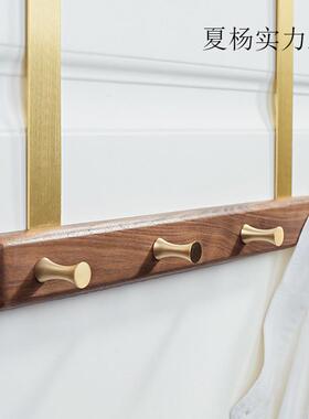 卧室门后挂钩RYC帽门上衣架免孔浴室厕所墙上壁挂创意挂打衣挂置