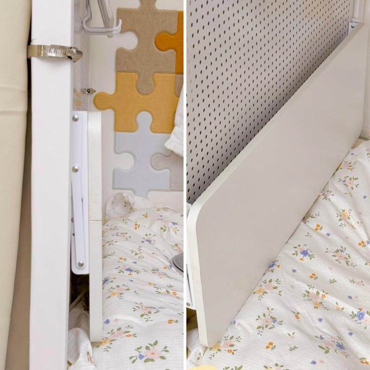 洞洞板床上桌宿舍可折叠上下大铺空电脑桌磁尺无品牌/寸置物架小