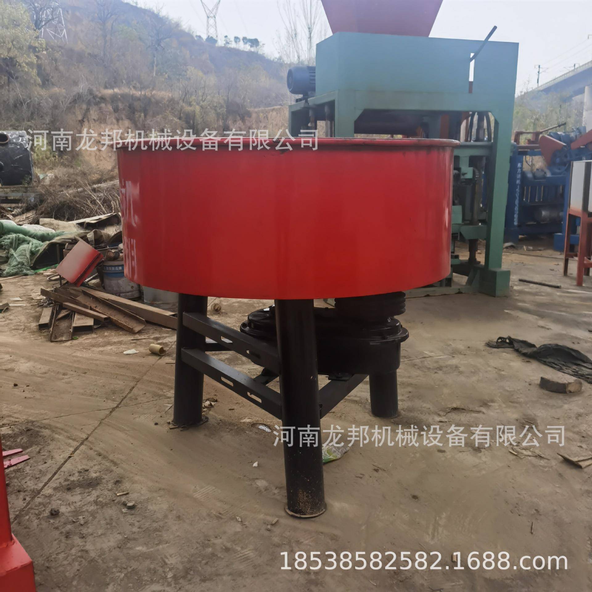 40型立式平口搅拌机筑次工地桥0梁公路广场强制混凝vvv-19土二搅