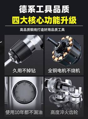 玖捌捌电锤电镐大率CJZ功冲钻混凝土打孔多功能重型工业级击壹电