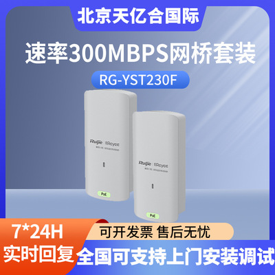 2.4GHz300Mbps网桥套装RG-YST