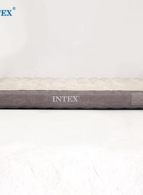 充床垫单人植绒加厚充气床豪华户白色充气气n床外垫INTEX64itex经