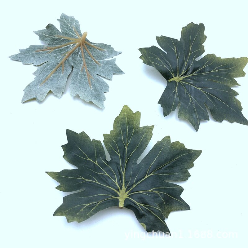 10*12CM仿真飞燕草树叶丝花配件