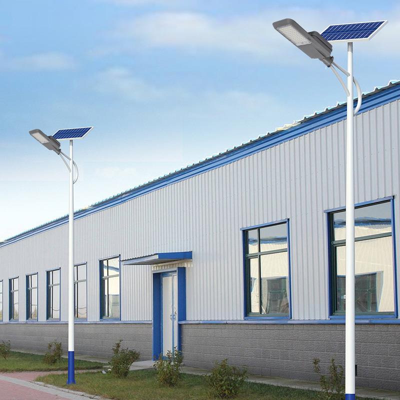 led外街道公路厂区照明亮IYS-JD分P7防水压6铸铝户太阳能高路灯工