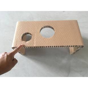 山东家蜂窝芯纸蜂窝板蜂窝包装厂GQB蜂窝纸护角冲纸压异形蜂窝纸