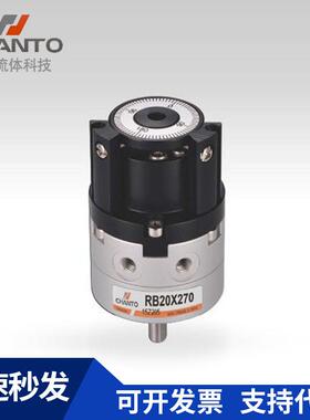 CANT长拓RB30X90RB3PSN0X180HRB2X180叶片式旋O转气缸RBU回0旋缸