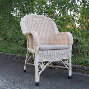 藤椅子靠太背椅椅EUV腾藤家用单人滕靠真藤椅老人椅椅老式 滕编椅