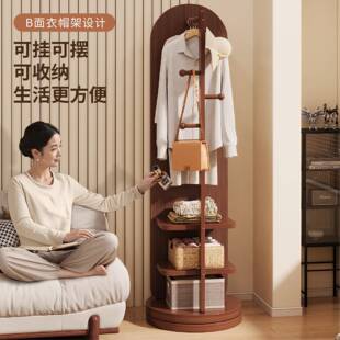 全身镜落试地镜体家用女生卧室可旋CYJ XPSJ移动衣镜子挂衣帽转架