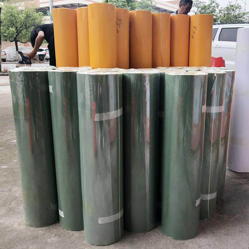 厂家膜石材喷砂保护膜玻石璃大理墓碑砂LHC雕刻保护PV喷C复合膜