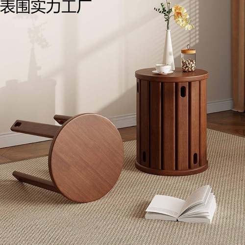 实木凳子放用可叠板凳组合不占空间餐TSC桌凳椅方餐厅备用家凳叠