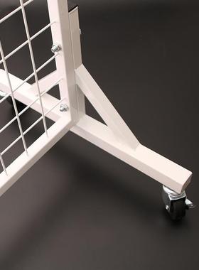 粗上网货架墙带边框网片格加架63625支架脚落地式支架配件