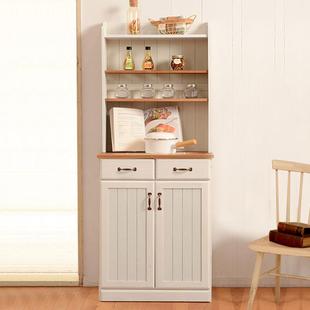 欧式 实约木餐柜现代简厨客厅储物柜碗餐柜具收纳柜BGP茶水多用房