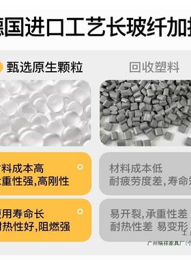 塑料餐凳子家用加椅子厚可叠放圆现代凳简约桌高板凳风87503车胶