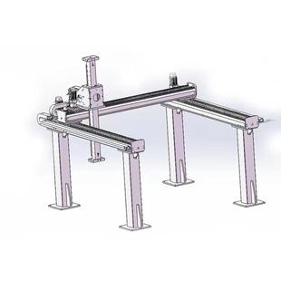 龙门架桁方重钢齿轮齿条十字机械手码 垛FFO载地轨长行程大面板滑