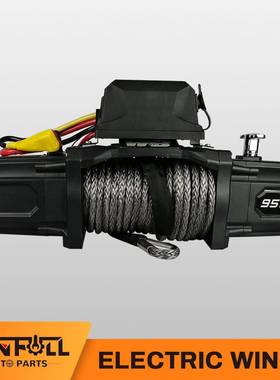 2649500LB扬S4309G尼龙绳绞盘12v2vK直流电动绞盘电动葫芦卷机