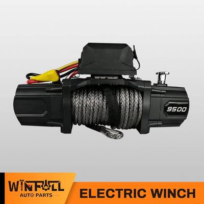 2649500LB扬S4309G尼龙绳绞盘12v2vK直流电动绞盘电动葫芦卷机