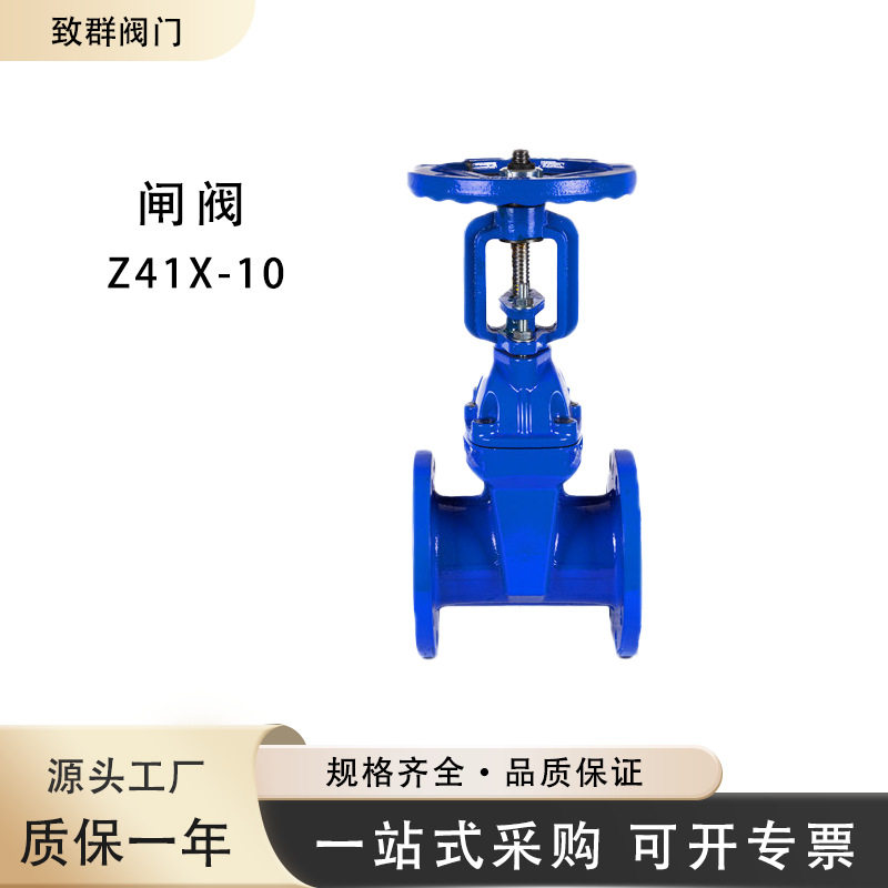 铸钢软密封法兰闸阀Z41X-10