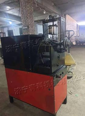 QK-立100型铁管圆管螺机不锈管铜管滚丝钢机式无品牌/钢纹管丝扣