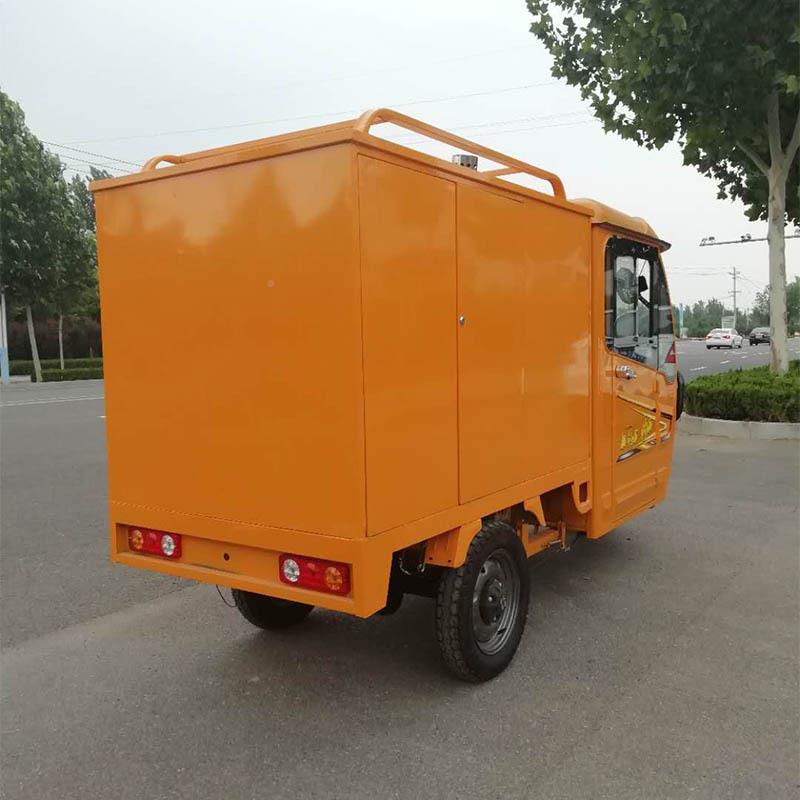 产厂直销电动三轮快车可挂牌递三轮车按需生全2019DDC0封闭家电动