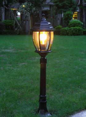 欧式景公园别墅小区路观灯防外灯复古LEDL1038庭院户灯草雨坪灯