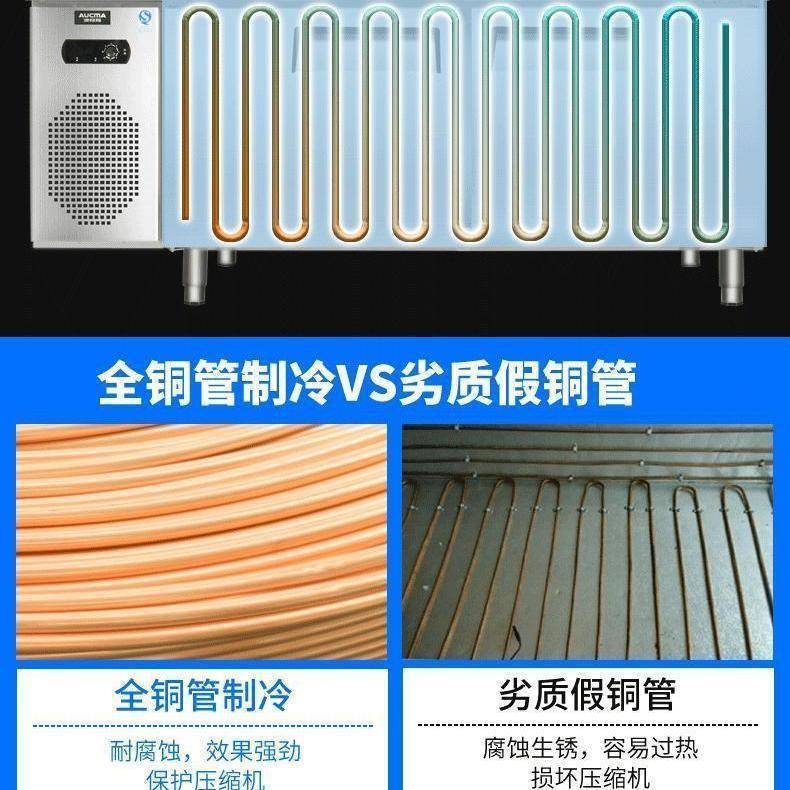 水果捞展示柜536槽沙拉台开商用凉菜工作台藏冰箱柜冰酱冷菜柜沙