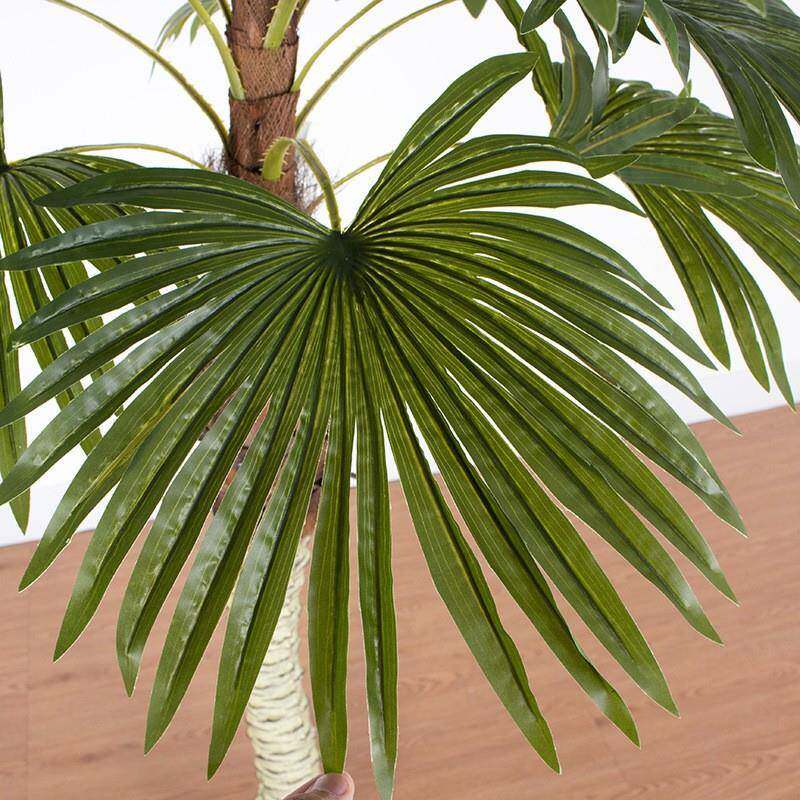 热带植物假棕榈树仿001真扇葵树造内景葵树唐室葵盘棕栽仿真蒲葵