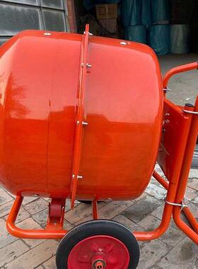 可泥移动小工地型220V砂浆滚筒搅拌电混240318凝土搅拌机机混土手