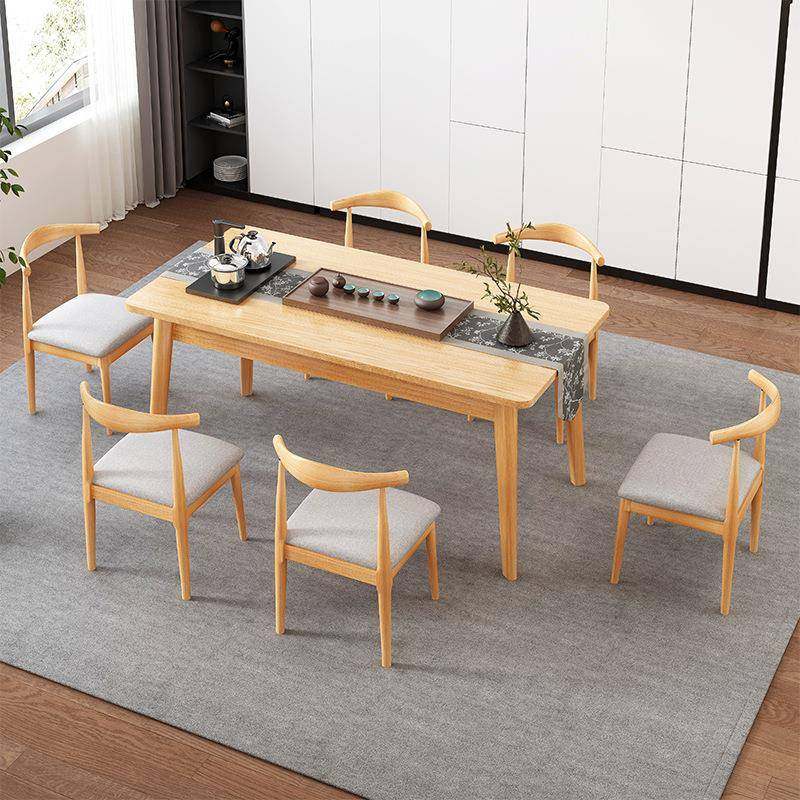 茶桌无品牌/椅组合小夫型公室功泡茶台家用阳台茶几中式实办桌木