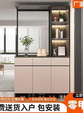 玄柜屏柜隔断客关厅遮挡柜客厅隔断入户门口二合一ILL体储物柜爆