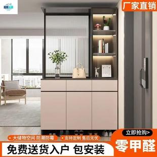 玄柜屏柜隔断客关厅遮挡柜客厅隔断入户门口二合一ILL体储物柜爆