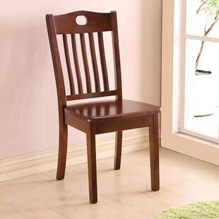 实凳木木椅子中式民家用吃饭背椅53025头子酒店饭店靠餐厅整装原